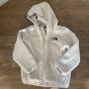 The North Face 6, soft cream jacket